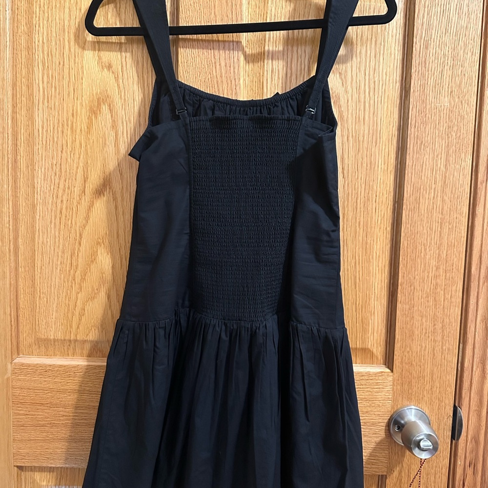 Sunday Best Studel Poplin Dress in Black - Picture 6 of 7